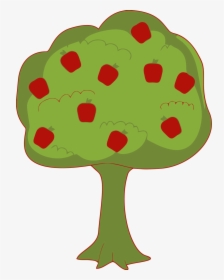 Apple Tree Clipart One - Apple Tree Clipart Transparent, HD Png Download, Transparent PNG