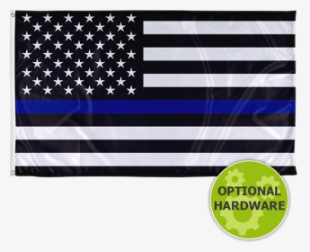 Us Flag Clipart Black And White, HD Png Download, Transparent PNG