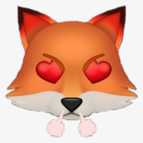 Emojie Emonjies Emotions Emoticones Emoji Zorro Fox - Fox Head Fox Cartoon, HD Png Download, Transparent PNG