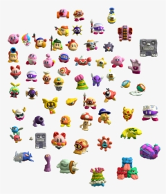 Kirby And The Rainbow - Kirby And The Rainbow Curse Figurines, HD Png Download, Transparent PNG
