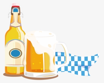 Oktoberfest Vector German Beer Mug - Transparent German Beer Clipart, HD Png Download, Transparent PNG