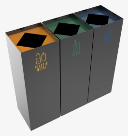 Urban Design Modern Recycling Bin Station - Recycling Sorting Bins Transparent, HD Png Download, Transparent PNG