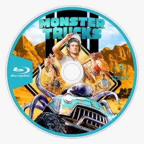 Monster Trucks Bluray Disc Image - Monster Trucks Movie Poster, HD Png Download, Transparent PNG