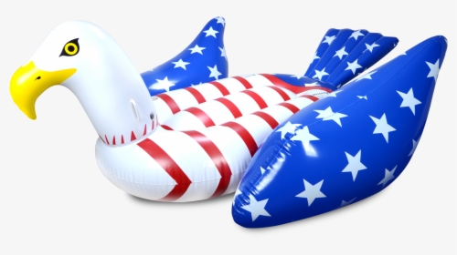 Giant Inflatable Bald Eagle Pool Toy Float - Patriotic Eagle Float, HD Png Download, Transparent PNG