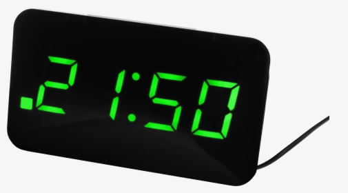 Digital Alarm Clock Jvd Green Numbers Sb24 , Png Download, Transparent Png, Transparent PNG