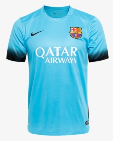 Camisa Nike Png - Camisa Barcelona 16 17, Transparent Png, Transparent PNG
