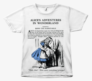Alice In Wonderland T-shirt   Class - Icons Mykpopmart, HD Png Download, Transparent PNG