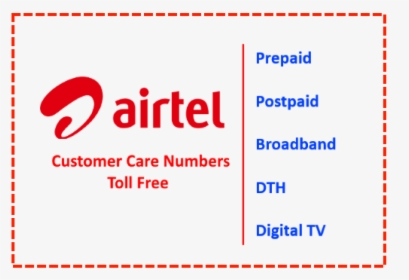 Helpline Number Of Airtel, HD Png Download, Transparent PNG