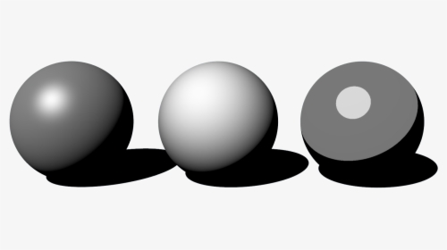 White And Black Ball Shading Drawings, HD Png Download, Transparent PNG