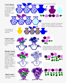 Directions For Vase With Flowers , Png Download, Transparent Png, Transparent PNG