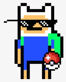 Mom Get Out Of My Room Im Playing Minecraft - Adventure Time Pixel Finn, HD Png Download, Transparent PNG