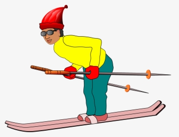 Ski Man Clip Arts - Winter Sports Clip Art, HD Png Download, Transparent PNG