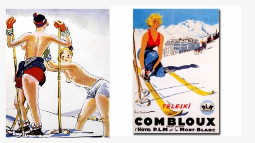 Vintage Poster Slides7 - Vintage Apres Ski Poster, HD Png Download, Transparent PNG