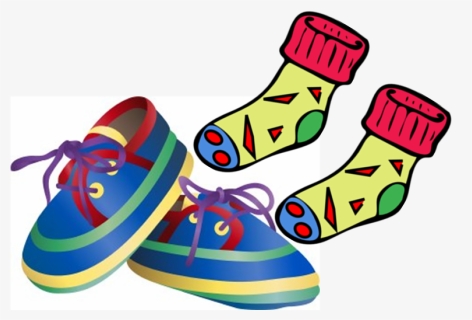 Pictures Of Shoes Clipart Free Download - Socks And Shoes Clip Art, HD Png Download, Transparent PNG