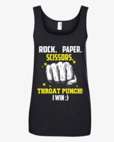 Rock Paper Scissors Throat Punch I Win - Girl Her Dog And Her Mini, HD Png Download, Transparent PNG