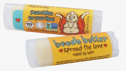 As The Weather Gets Colder And Colder, A Good Lip Balm - Booda Butter Vegan Lip Balm, HD Png Download, Transparent PNG