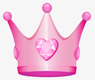#pink #crown #tiara #queen #princess #royal #hearts, HD Png Download, Transparent PNG