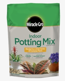 Planting Soil Mix Png - Miracle Gro Indoor Potting Mix, Transparent Png, Transparent PNG