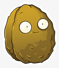 Mouth Clipart Zombie - Plant Vs Zombie Walnut, HD Png Download, Transparent PNG