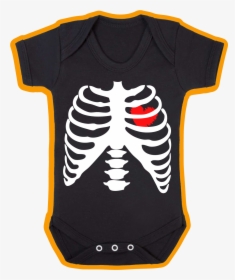 Rib Cage Baby Vest 2477 1 P - Skeleton Candy Rib Cage, HD Png Download, Transparent PNG