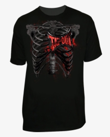 Tapout T-shirt Rib Cage - Active Shirt, HD Png Download, Transparent PNG