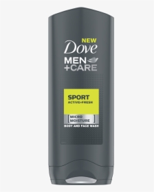 Dove Men Care Sport Active Fresh Body Wash 250ml, HD Png Download, Transparent PNG