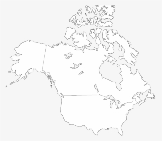 Canada And Usa - World Map St Pierre And Miquelon, HD Png Download, Transparent PNG