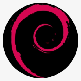 Debian Logo In A Circle - Debian Gnu/linux, HD Png Download, Transparent PNG