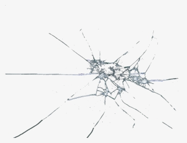 #broken #shattered #glass #brokenglass #effects - Transparent Broken Glass Texture, HD Png Download, Transparent PNG