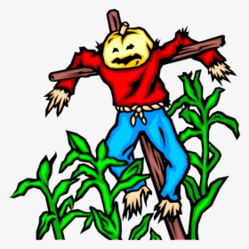 Vector Illustration Of Fall Or Autumn Scarecrow With, HD Png Download, Transparent PNG
