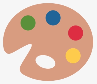Artist Palette - Palette Painting Paint Emoji Png, Transparent Png, Transparent PNG