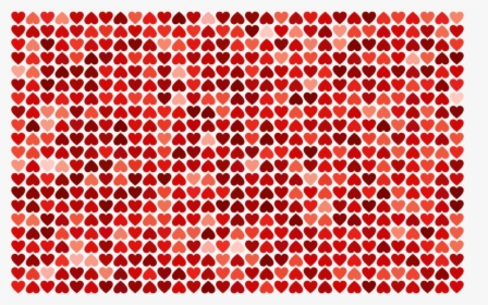 Prismatic Alternating Hearts Pattern Background 3 No - Pattern Hearts, HD Png Download, Transparent PNG
