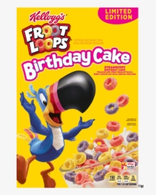 Fruit Loops Birthday Cake Cereal, HD Png Download, Transparent PNG