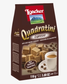 Loacker Quadratini Wafer Cookies, HD Png Download, Transparent PNG
