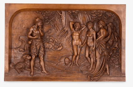 Black Forest Carved Plaque - Black Forest Wood Carving, HD Png Download, Transparent PNG