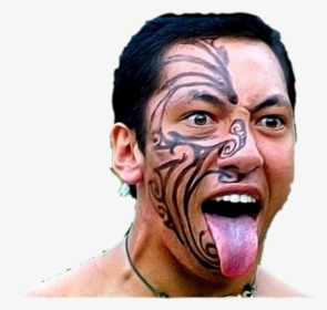 Maori Faces Warrior, HD Png Download, Transparent PNG