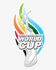 Trophy Logo For The Men S Roller Derby World Cup - Men's Roller Derby World Cup, HD Png Download, Transparent PNG