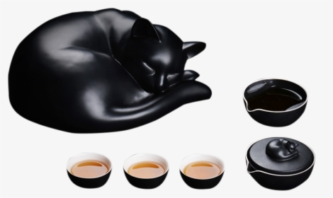 Sleeping Tea Cat - Eye Shadow, HD Png Download, Transparent PNG
