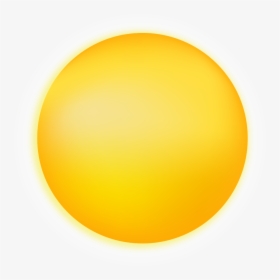 Yellow Sun Sunrise Sunshine Png Download - Circle, Transparent Png, Transparent PNG