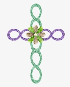 Cross Green Symbol Religion Decoration - Chain, HD Png Download, Transparent PNG