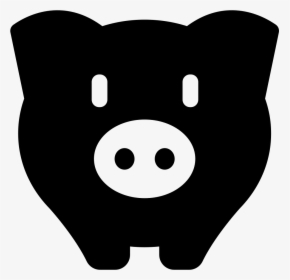 Piggy Bank To Save Money - Pig Svg Free, HD Png Download, Transparent PNG