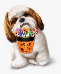 Transparent Dog Drawing Png - Halloween Dog Png, Png Download, Transparent PNG