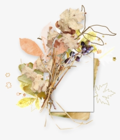 Autumn Leaf Border - Bouquet, HD Png Download, Transparent PNG