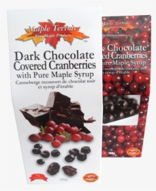 Dark Chocolate Covered Cranberry & Canadian Maple Syrup - Kittenberger, HD Png Download, Transparent PNG