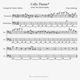 Transparent Great Gatsby Png - Sheet Music, Png Download, Transparent PNG
