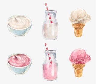 Juliette Kim On Behance - Ice Cream Cone, HD Png Download, Transparent PNG