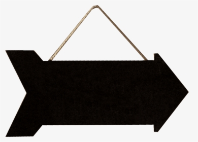 Blackboard Chalkboard Arrow - Handbag, HD Png Download, Transparent PNG