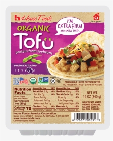 Organic Tofu Extra Firm - House Foods Extra Firm Tofu, HD Png Download, Transparent PNG