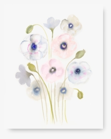 Gentle Poppies Print2, HD Png Download, Transparent PNG