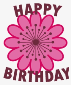 Happy Birthday 2 Golf Balls - Happy Birthday Cute Flower, HD Png Download, Transparent PNG